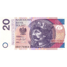(300) Poland P184b - 20 Zlotych (2016)